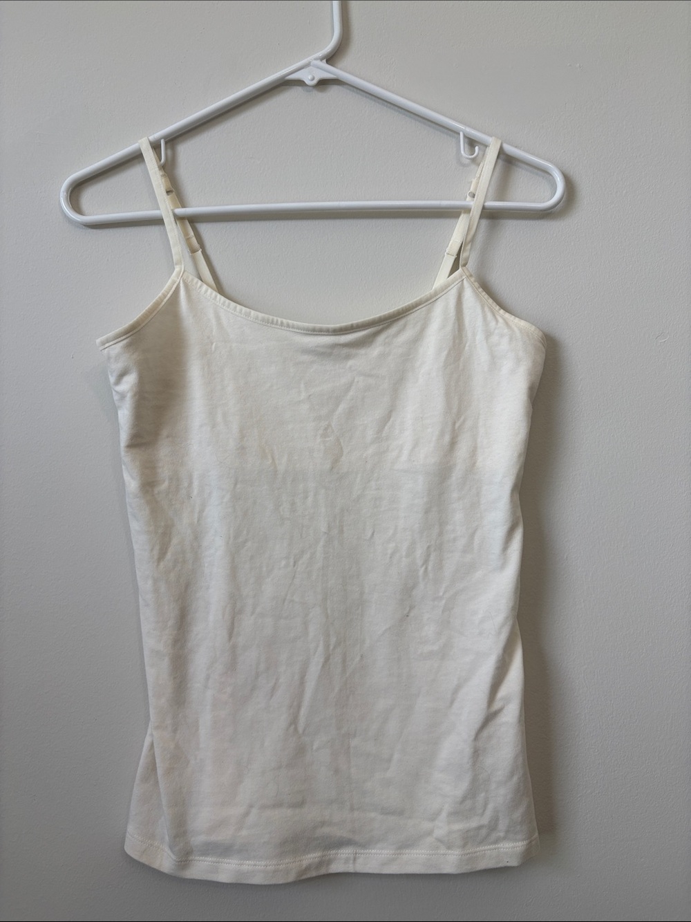 SO Cream Spaghetti Strap Camisole